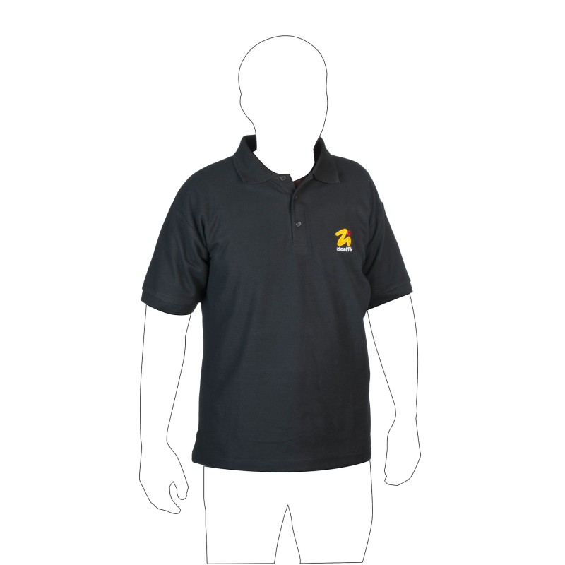 Short sleeved cotton polo