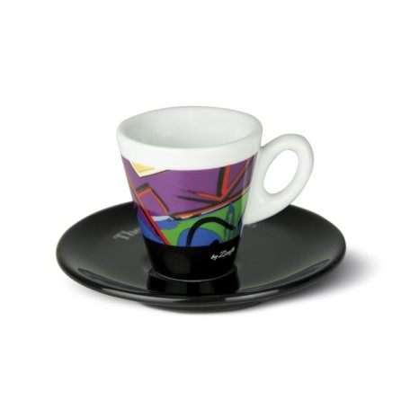 Picasso art of espresso cup