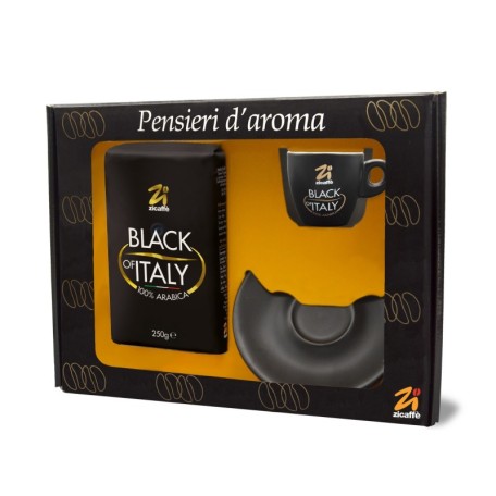 Pensieri D'aroma Black of Italy with cup